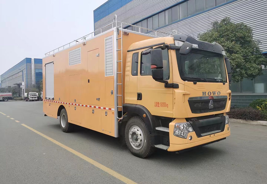 程力排澇車重汽豪沃大流量應急排水搶險車